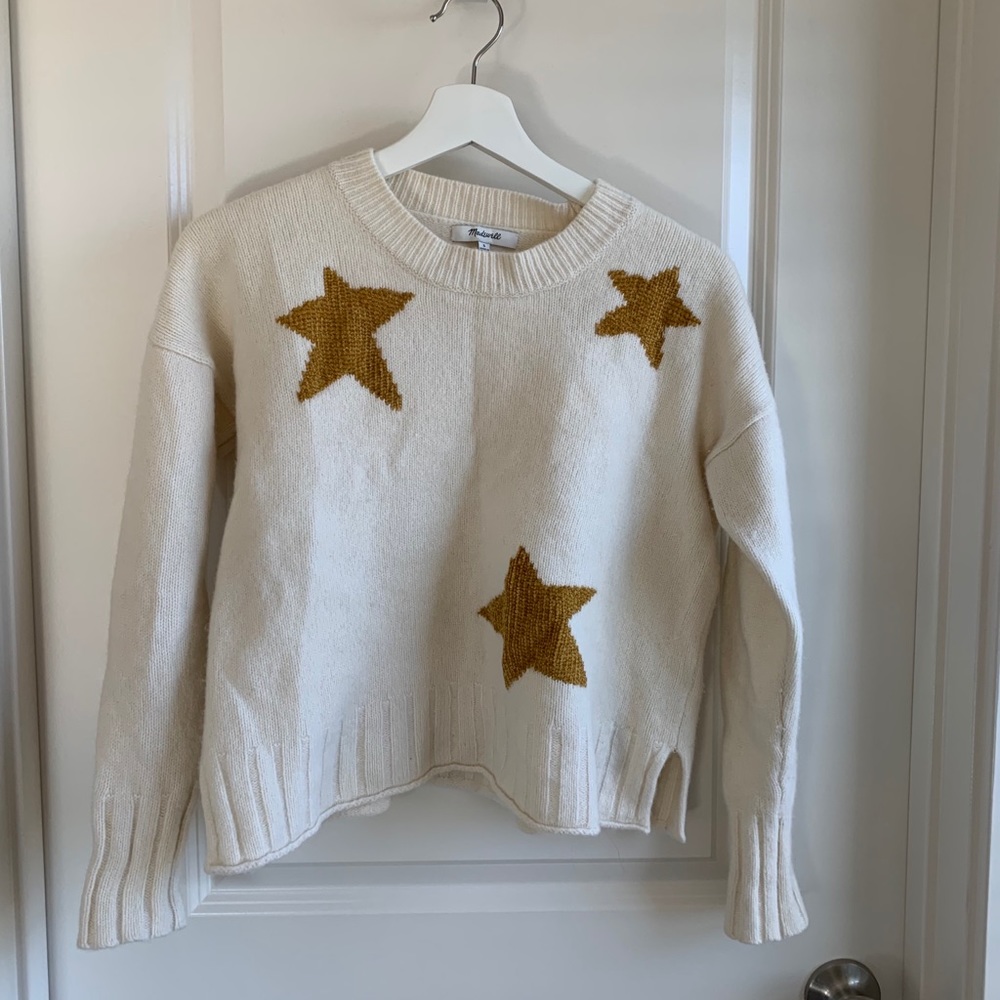 Madewell Gold Star Pullover Sweater